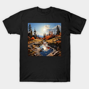 California Autumn Art T-Shirt